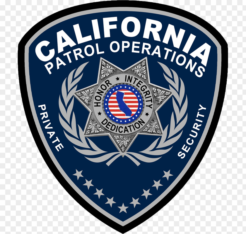 Security Officer Company Logo Emblem California Patrol Operations Guard PNG