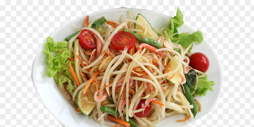 Thai Snack Green Papaya Salad Cuisine Vegetarian Curry Banyan Restaurant PNG