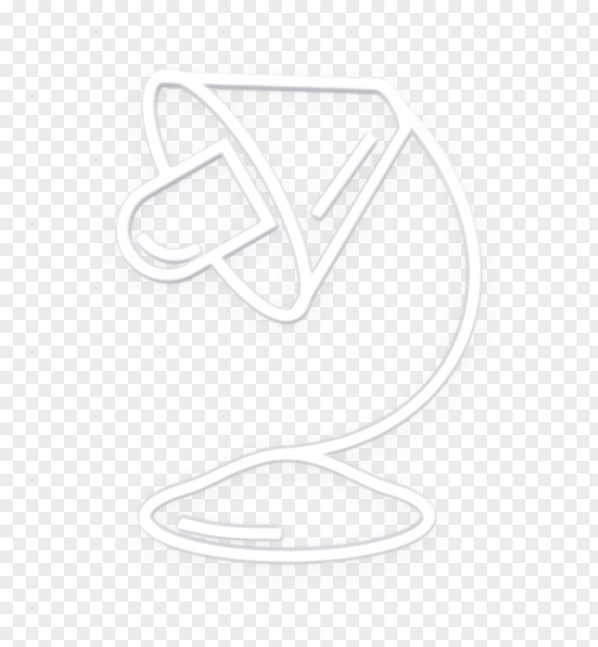 Lexus Blackandwhite Lamp Icon Outline Red PNG