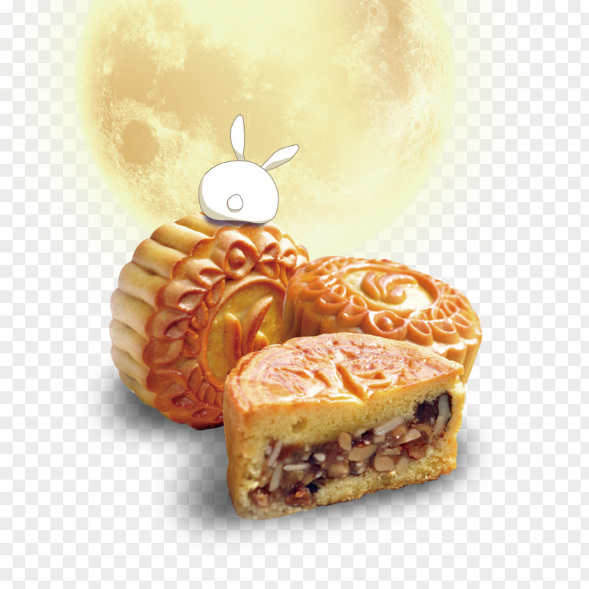 Mid Autumn Festival Material Mooncake Bxe1nh Ham Youtiao Cu1ed1m PNG