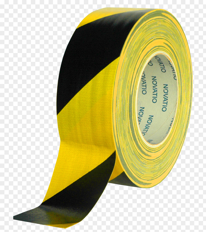 Yellow Tape Adhesive Masking Gaffer Scotch Dubbelzijdige Kleefband PNG