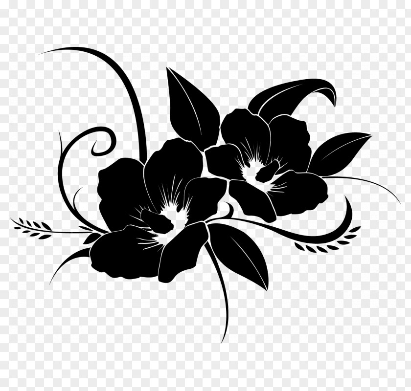 Flower Wall Decal Tahiti PNG