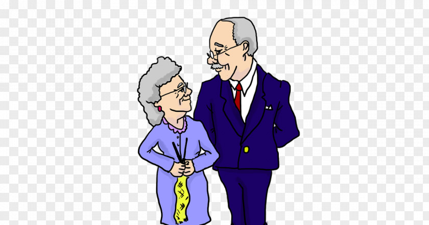 Formal Wear Art Old Age Security Cartoon PNG