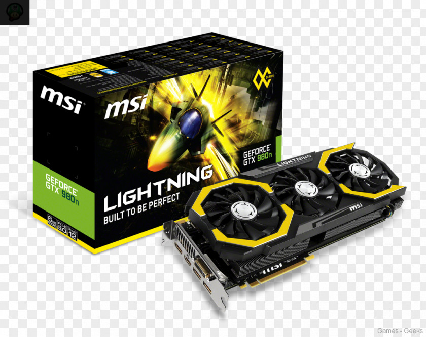 Lightning Box Graphics Cards & Video Adapters Laptop NVIDIA GeForce GTX 980 Ti PNG