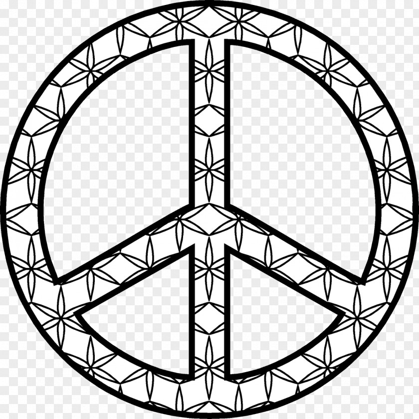 Symbol Peace Symbols Coloring Book Image PNG