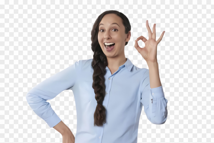 Cheering Smile Gesture Arm Finger Hand Thumb PNG