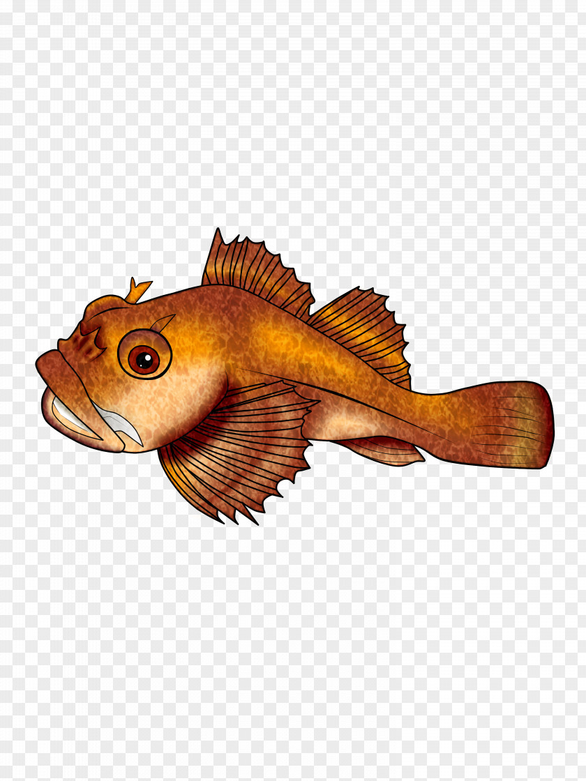Fish & Chips Fauna Marine Biology PNG