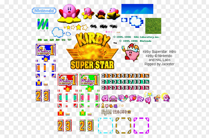 Line Kirby Super Star Brand Clip Art PNG