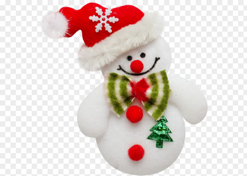 Wearing Red Christmas Hats Snowman Ded Moroz Santa Claus PNG