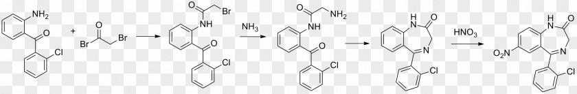 Clonazepam Benzodiazepine Pharmaceutical Drug Tranquilizer Anxiolytic PNG