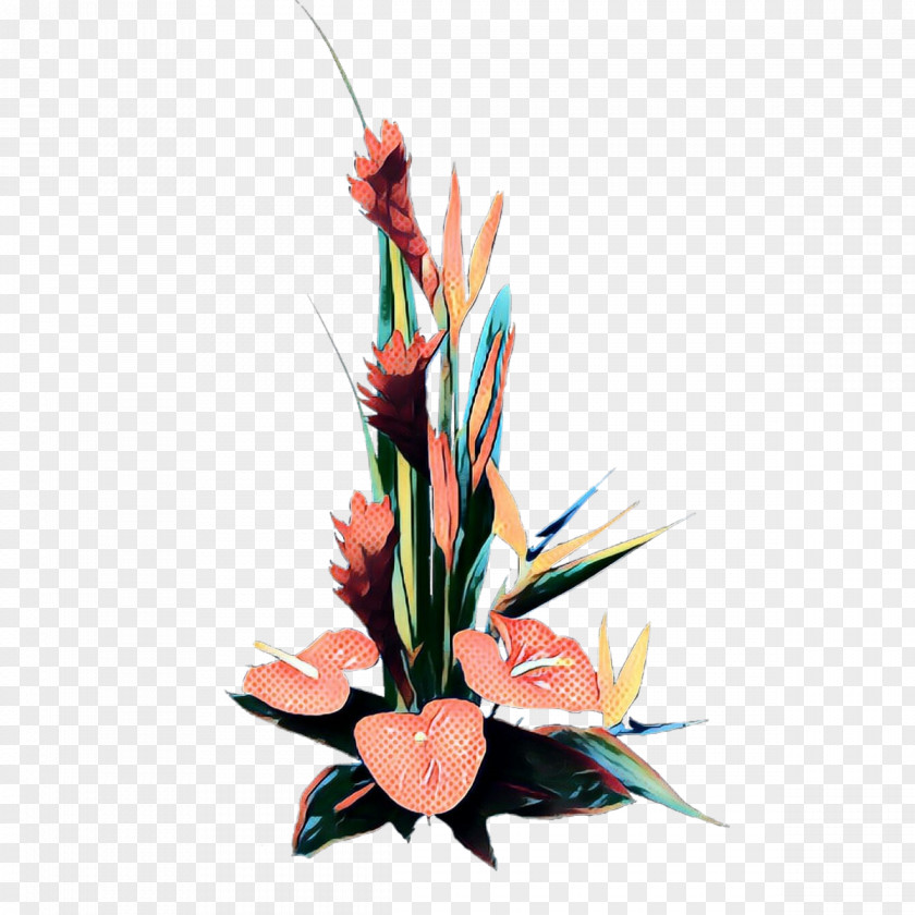 Floral Design Cut Flowers Vase Artificial Flower PNG