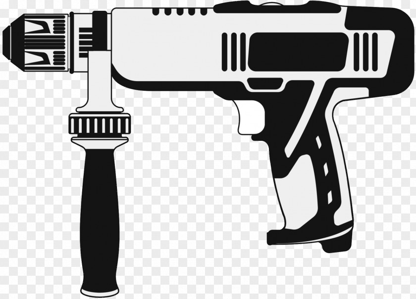 M Product Design Handgun Font Firearm Black & White PNG