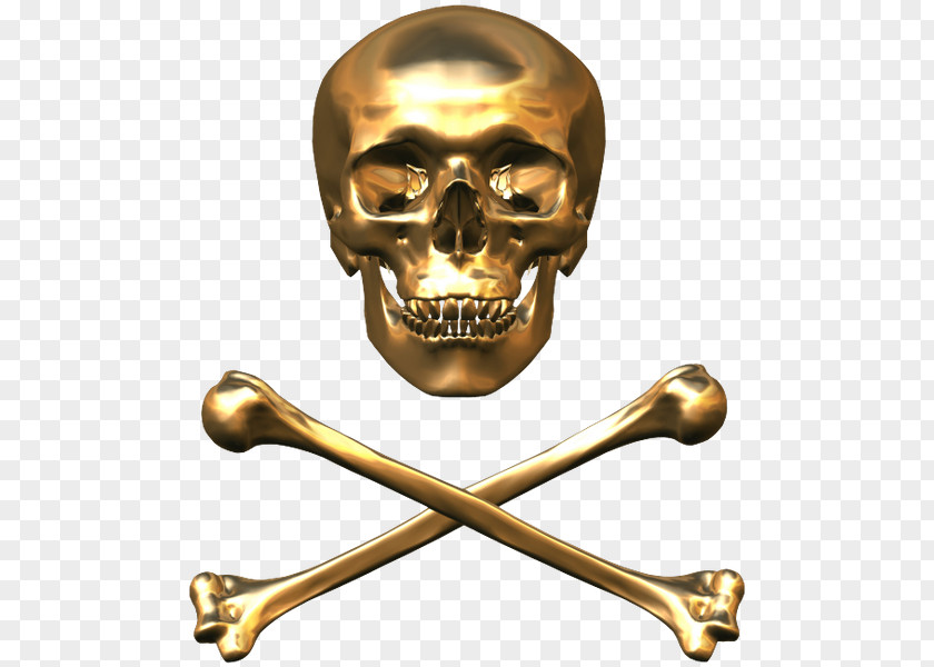 Skull & Bones Sticker PNG