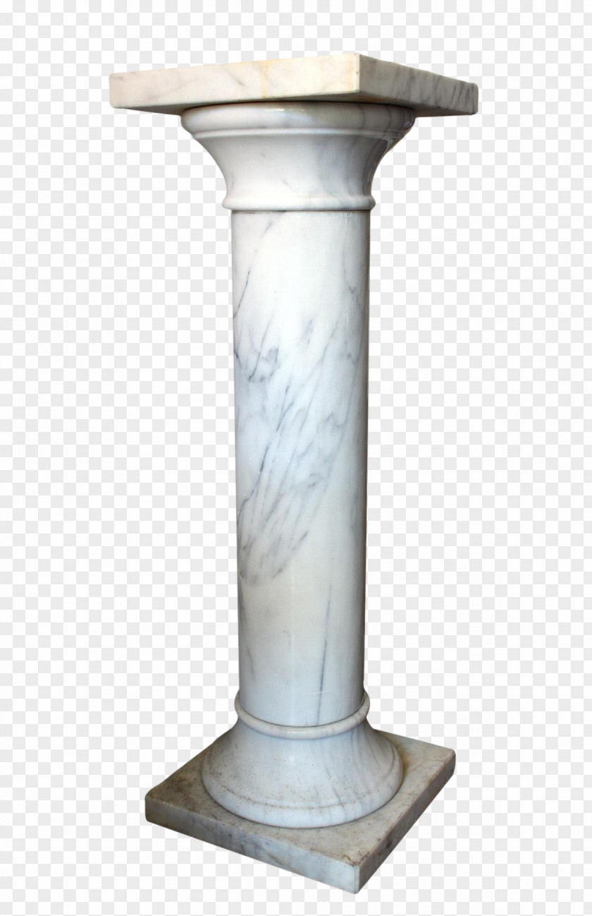 Column Pedestal Table Marble Structure PNG