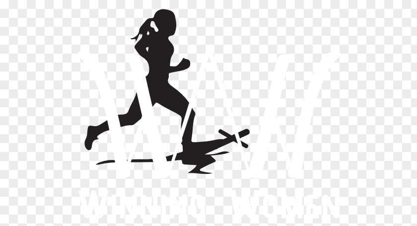 Female Athlete Running Clip Art PNG