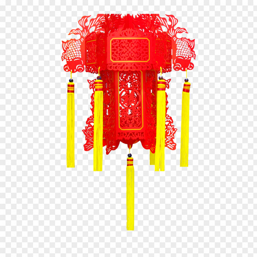 Light Gaocheng District Paper Lantern Lamp PNG