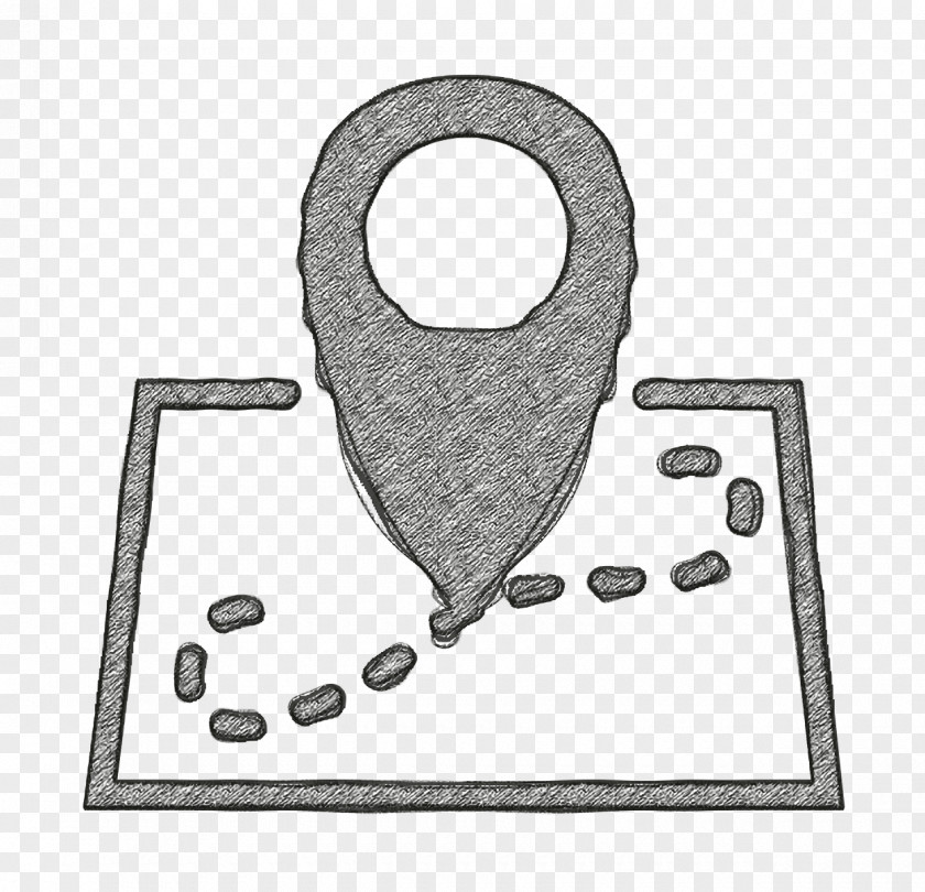 Metal Auto Part Map Location Icon Gps Essential Compilation PNG