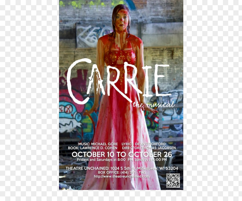 Musical Theatre Carrie Stage Gown PNG