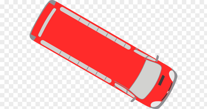 Red Bus Clip Art Line Angle PNG