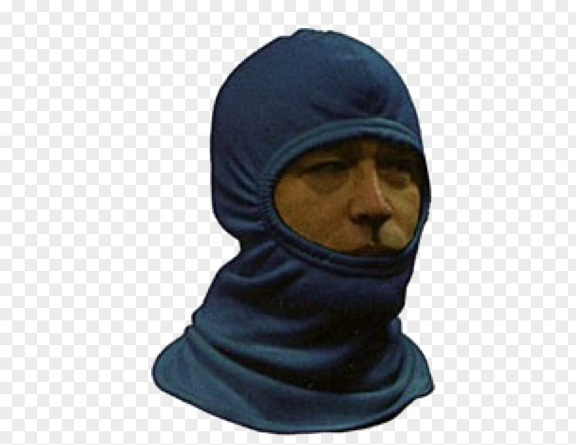 Safetytrab Personal Protective Equipment Ppe Balaclava Cobalt Blue Neck PNG