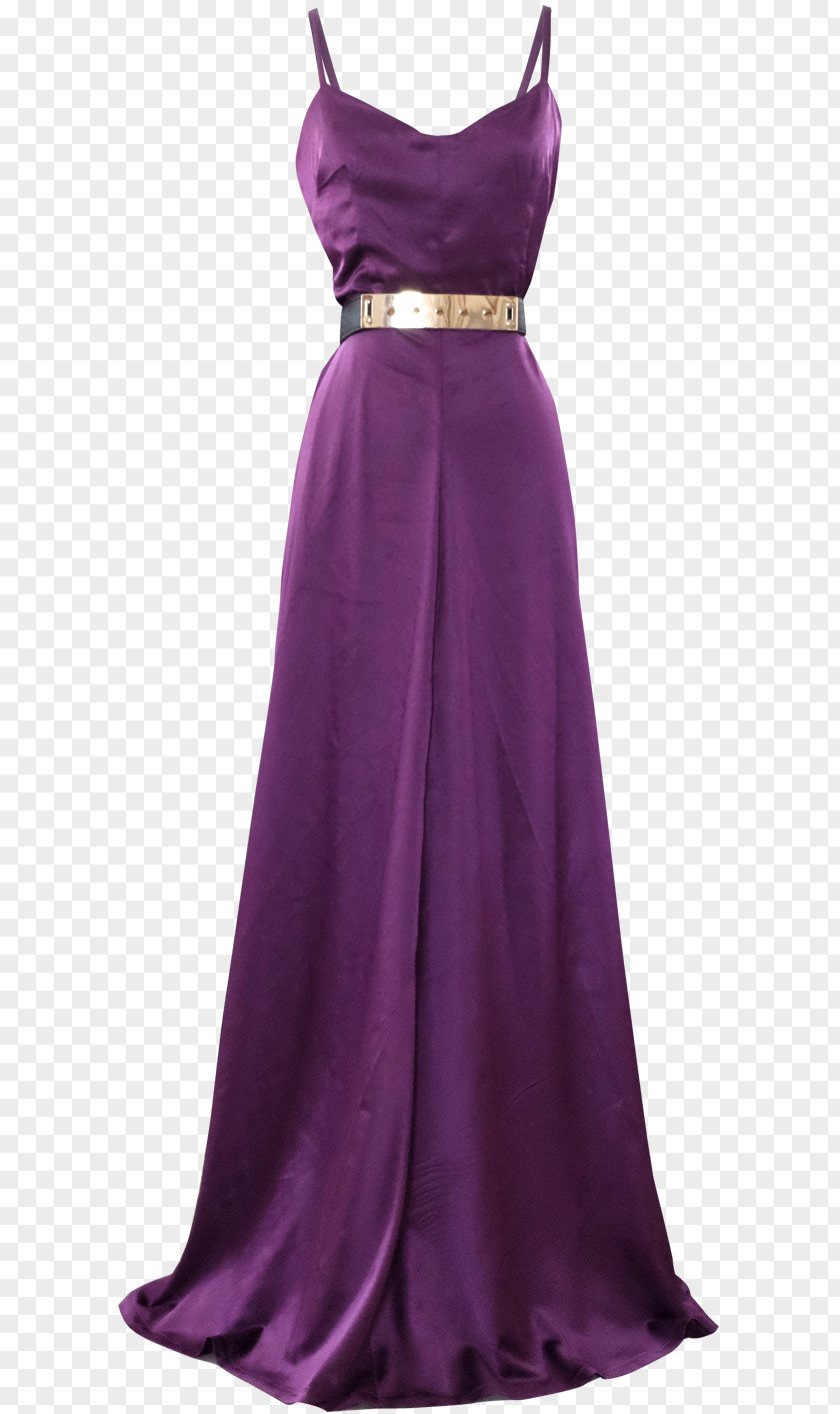 Satin Cocktail Dress Gown Formal Wear PNG