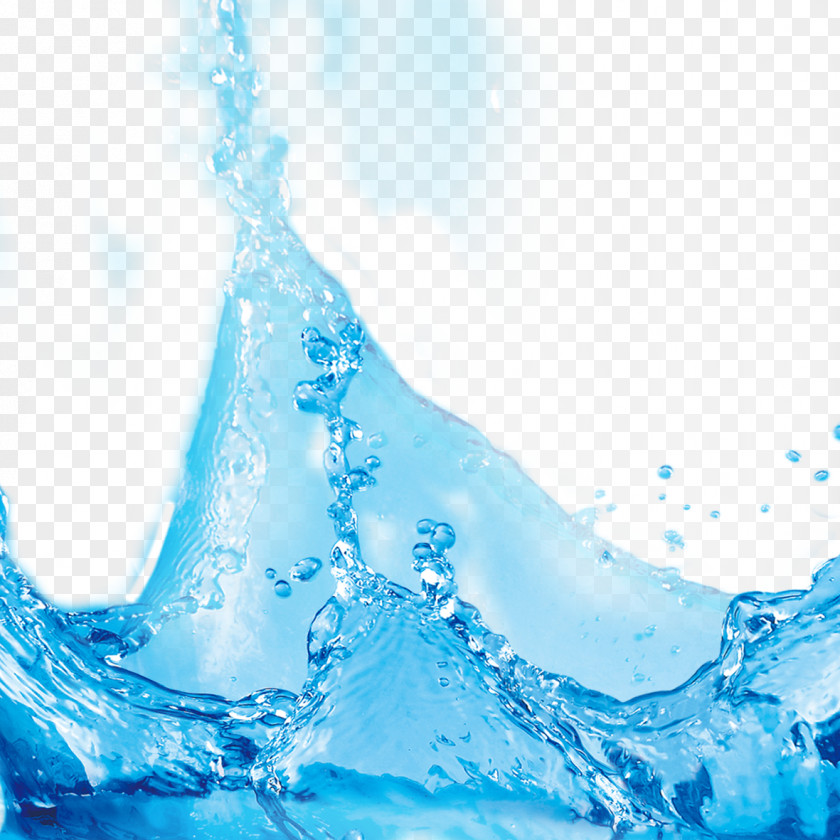 Stunning Water Droplets Treatment Service Advertising Resource PNG