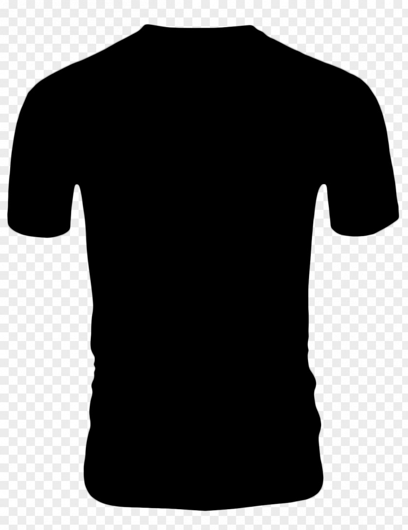 Mens Black T-Shirt Clothing Sleeve PNG