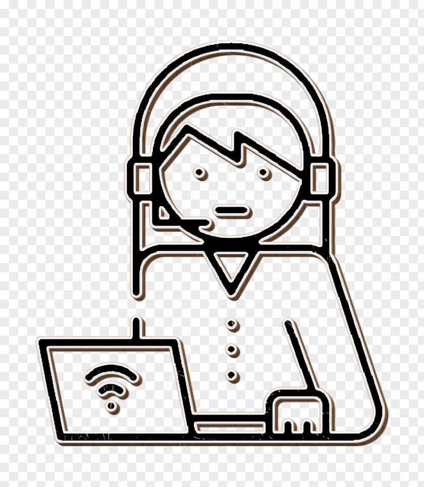Operator Icon Support Call Center PNG