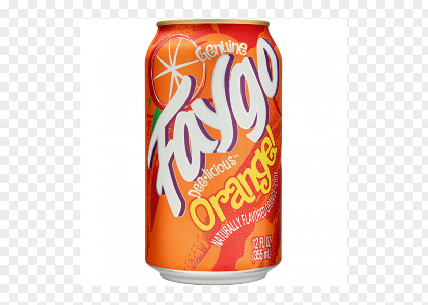Orange Soda Soft Drink Faygo Fizzy Drinks Cream PNG