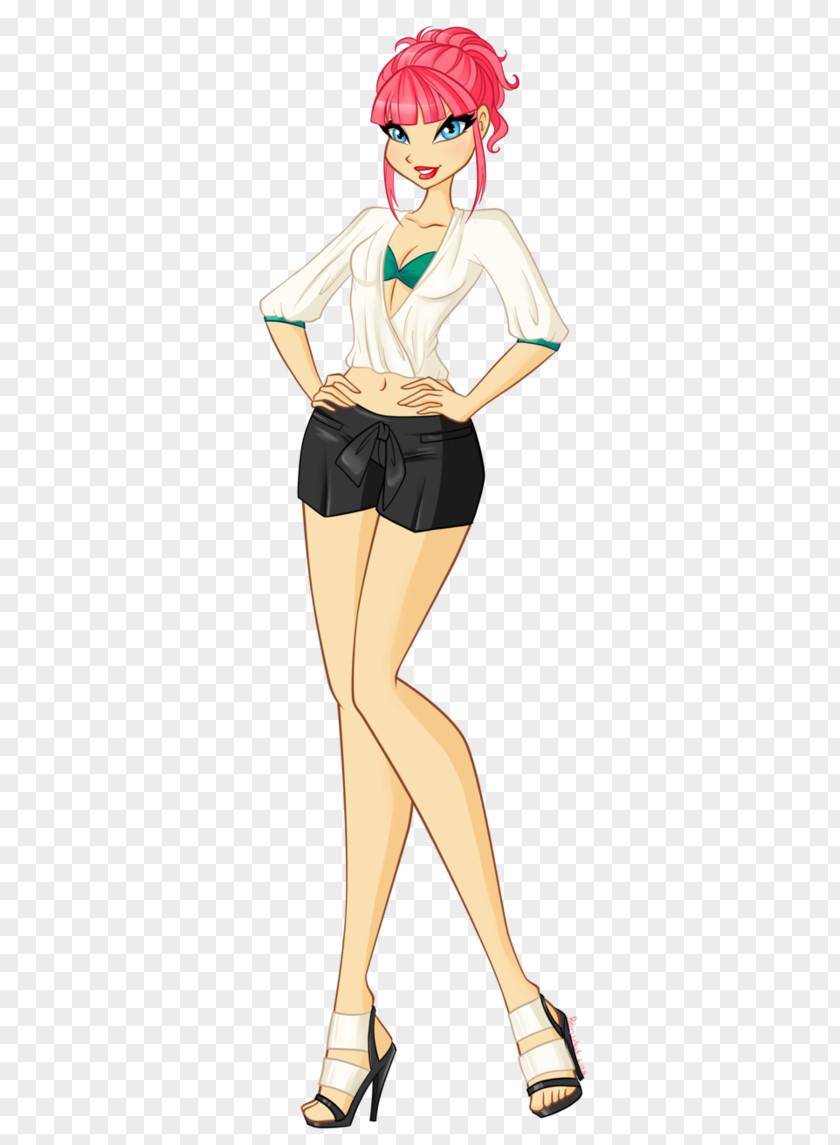 Summer Splash Fashion Illustration Cartoon Clothing PNG