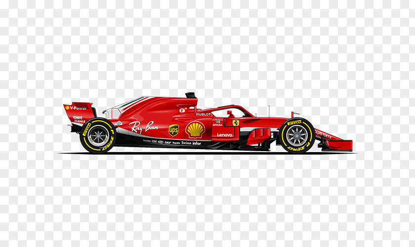 Car Scuderia Ferrari Open-wheel Formula Racing 641 PNG