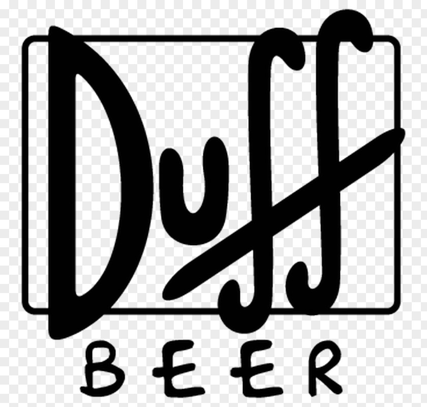 Decal Duff Beer Homer Simpson Duffman Ale PNG