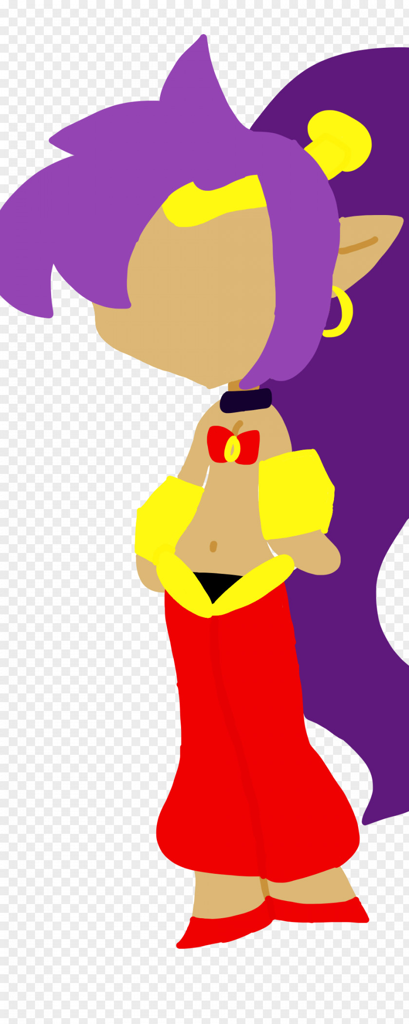 Shantae DeviantArt Illustration Fan Art Image PNG