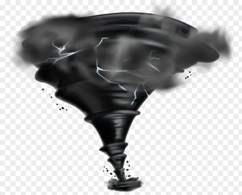 Black Tornado Whirlwind Cartoon PNG