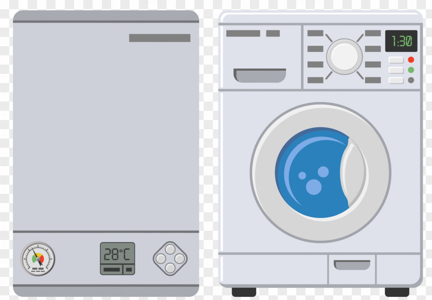 Cartoon Household Washing Machines Machine Home Appliance PNG
