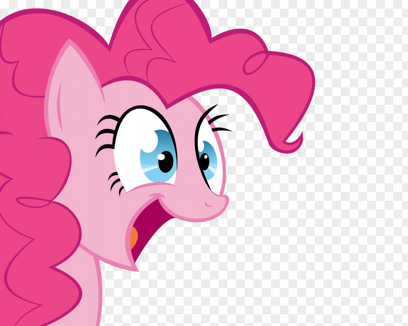 Horse Ear Pink M Clip Art PNG