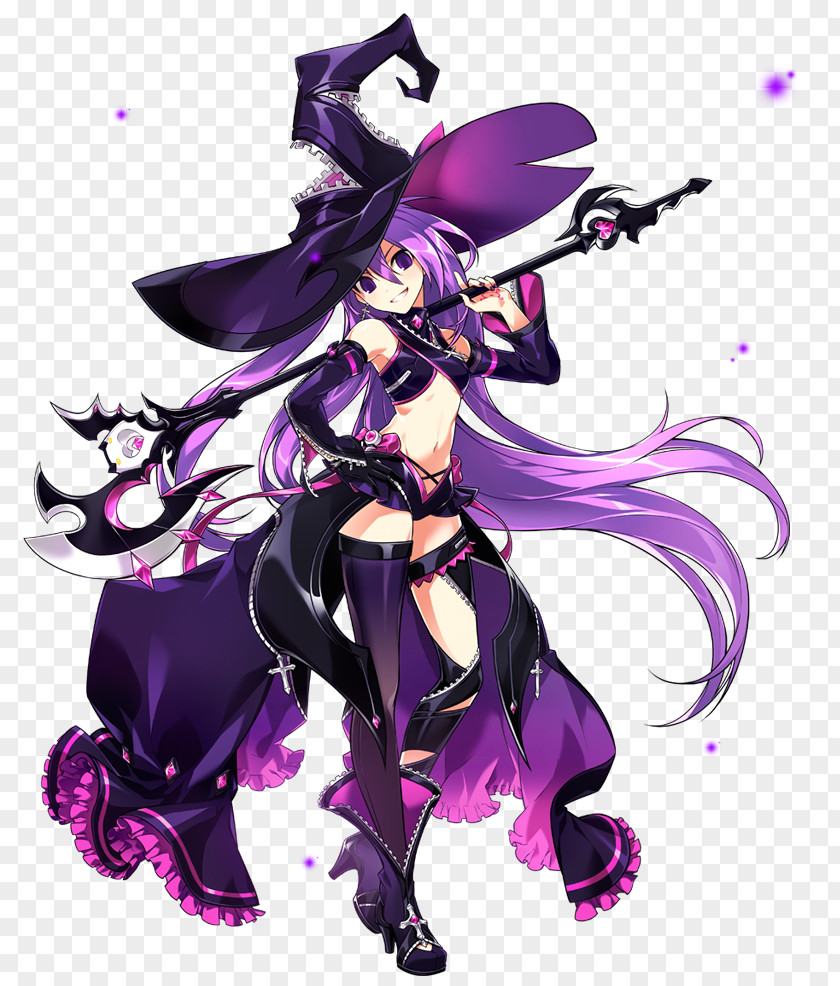 Witch Hair Elsword Magician SINoALICE Sorcerer Player Versus Environment PNG