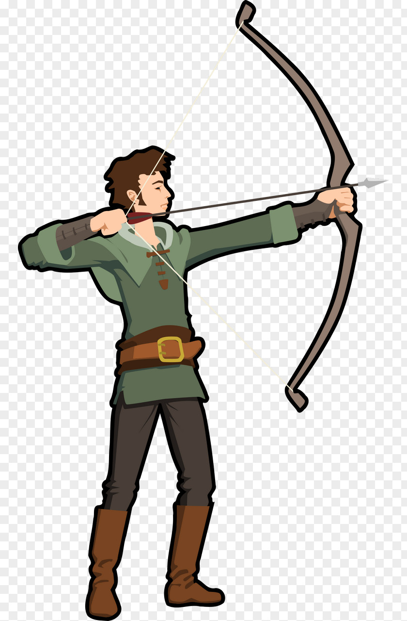 Archery Bow And Arrow Hunting Clip Art PNG