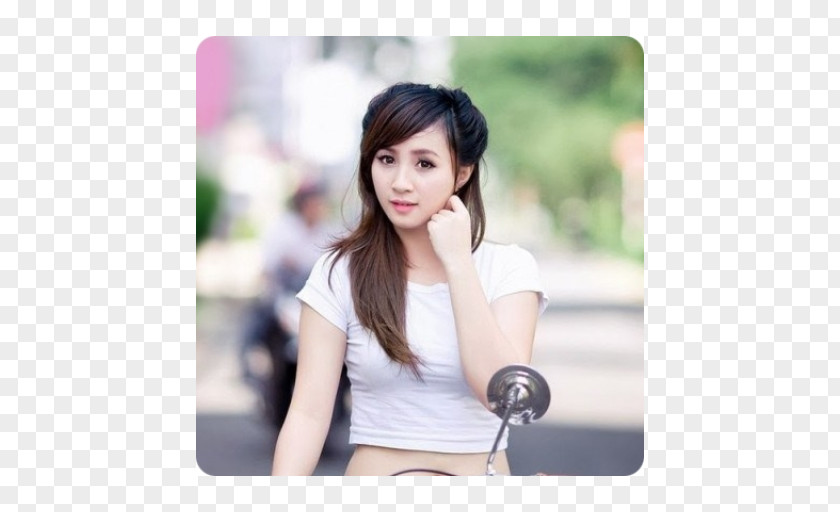Bicycle Female Cycling Vietnam Dress PNG