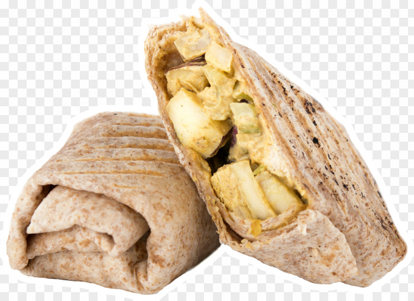 Chicken Curry Burrito Vegetarian Cuisine Wrap Junk Food PNG
