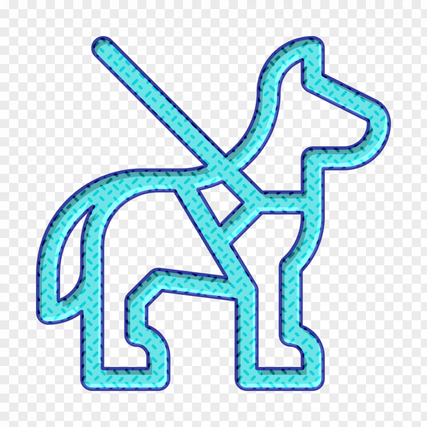 Dog Icon Disabled People Assistance Guide PNG