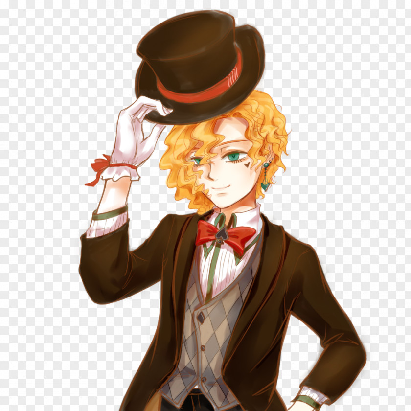 Mad Hatter Hat Magic Cat Illustration Character Avatar PNG