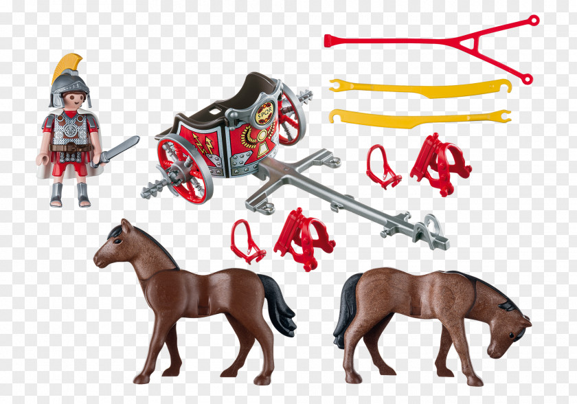 Chariot Playmobil Horse Action & Toy Figures PNG