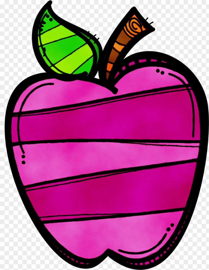 Heart Magenta Clip Art Pink Fruit Plant PNG