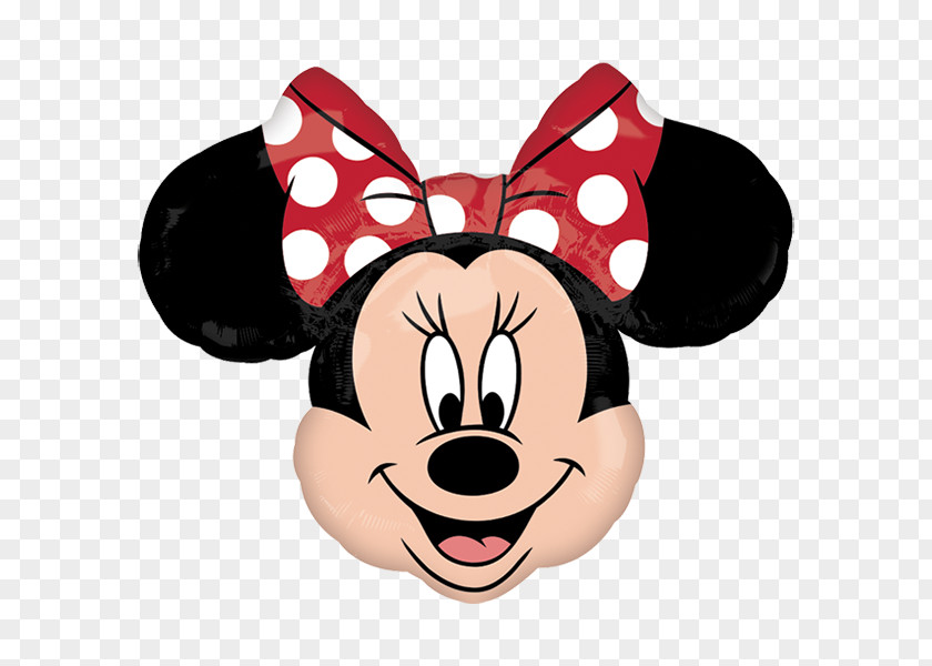 Minnie Mouse Mickey Mylar Balloon Birthday PNG