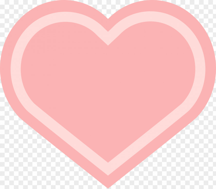 Pink Heart Icon Valentine's Day PNG