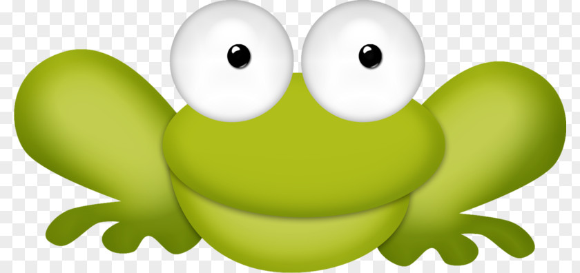 Smile Yellow Frog Cartoon PNG