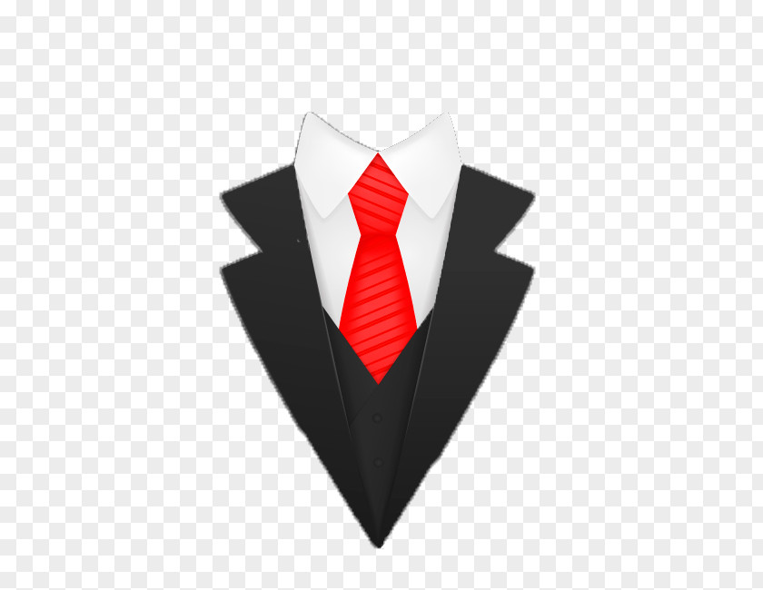 Suit And Red Tie Flat Picture Material Necktie Huawei P10 Formal Wear PNG