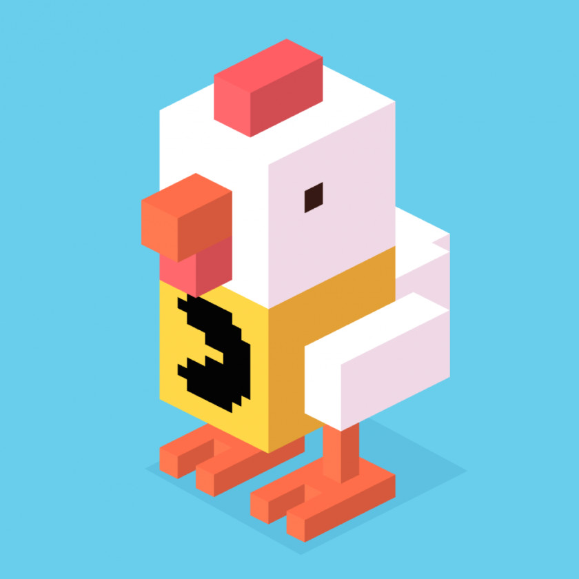 Crossy Road Frogger Pac-Man Arcade Game PNG