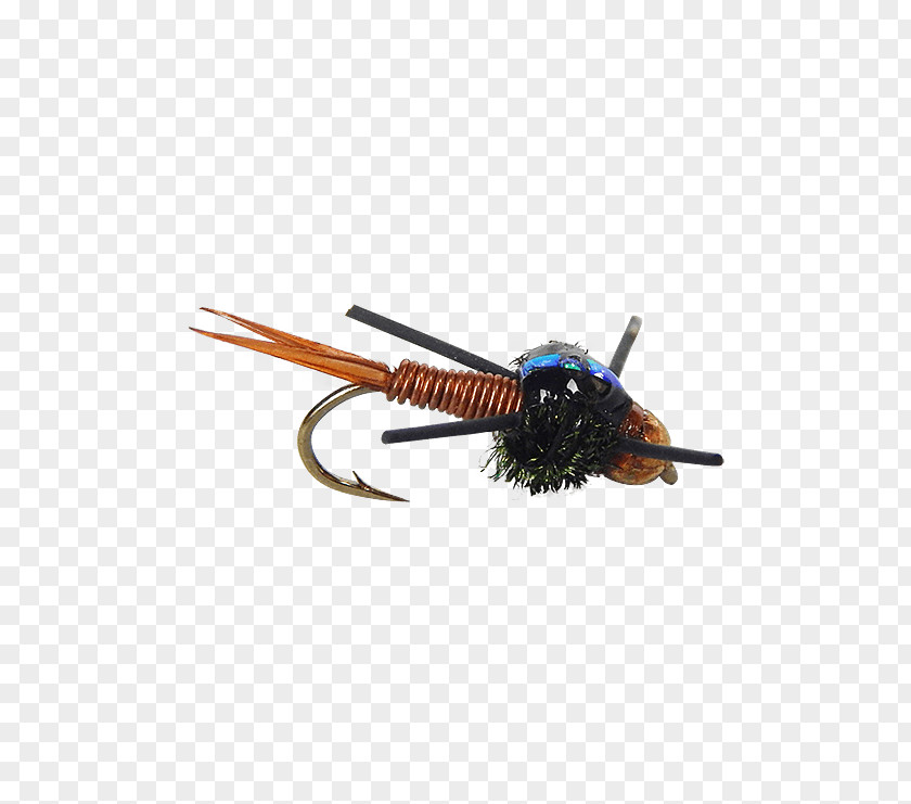 FLY FISH Copper Insect Fly Fishing Nymph Holly Flies PNG